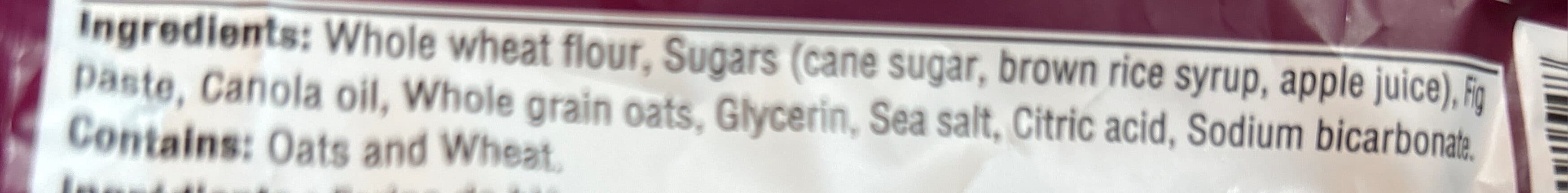 Nature's Bakery Barre aux figues packshot