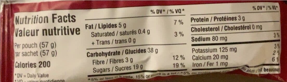 Nature's Bakery Fig Bar Raspberry packshot