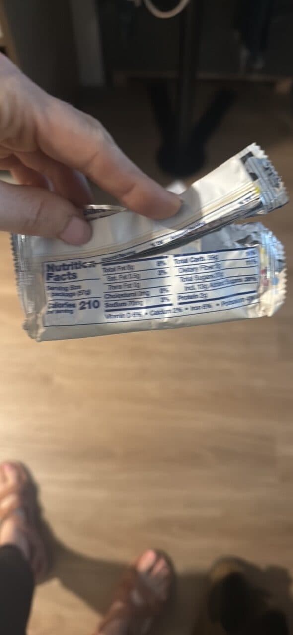Nature's Bakery Fig Bar Blueberry packshot