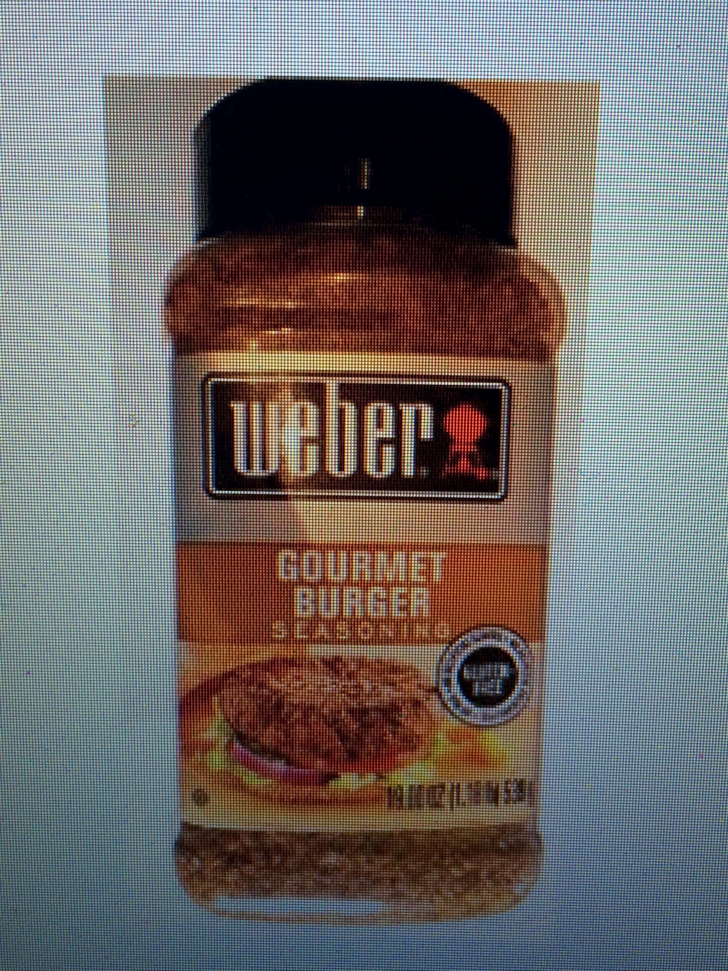 Weber Gourmet Burger Seasoning packshot
