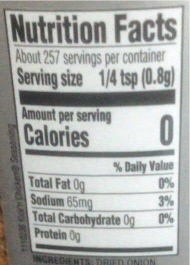 Ach Food Companies Inc. Seasoning packshot