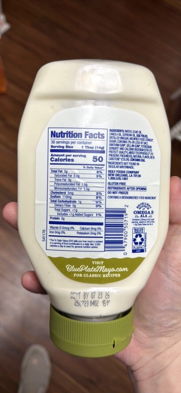 Blue Plate Olive Oil Light Mayonnaise packshot