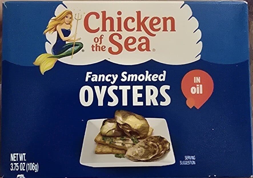 Chicken of the Sea Fancy Smoked Oysters packshot