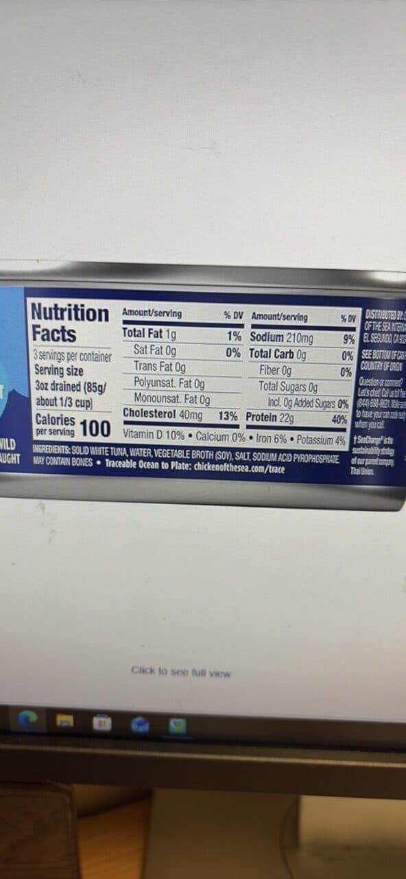 Chicken of the Sea SOLID WHITE PREMIUM TUNA packshot
