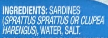 Chicken of the Sea Sardines in Water packshot