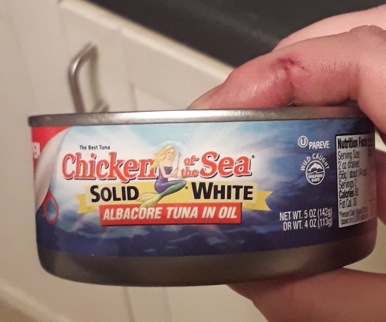 Chicken Of The Sea Solid White Albacore Tuna In Oil packshot