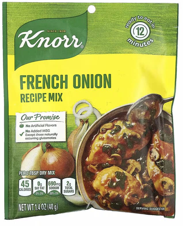 Knorr French Onion Recipe Mix packshot