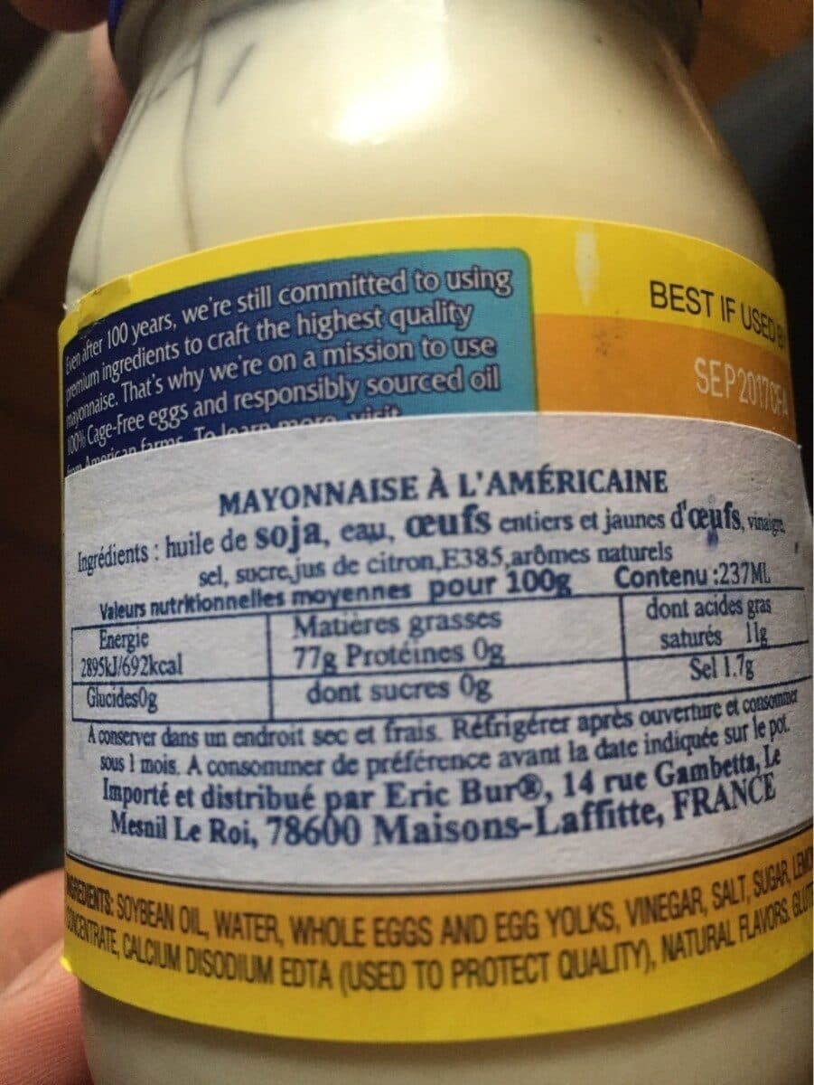 Hellmann's Real Mayonnaise packshot