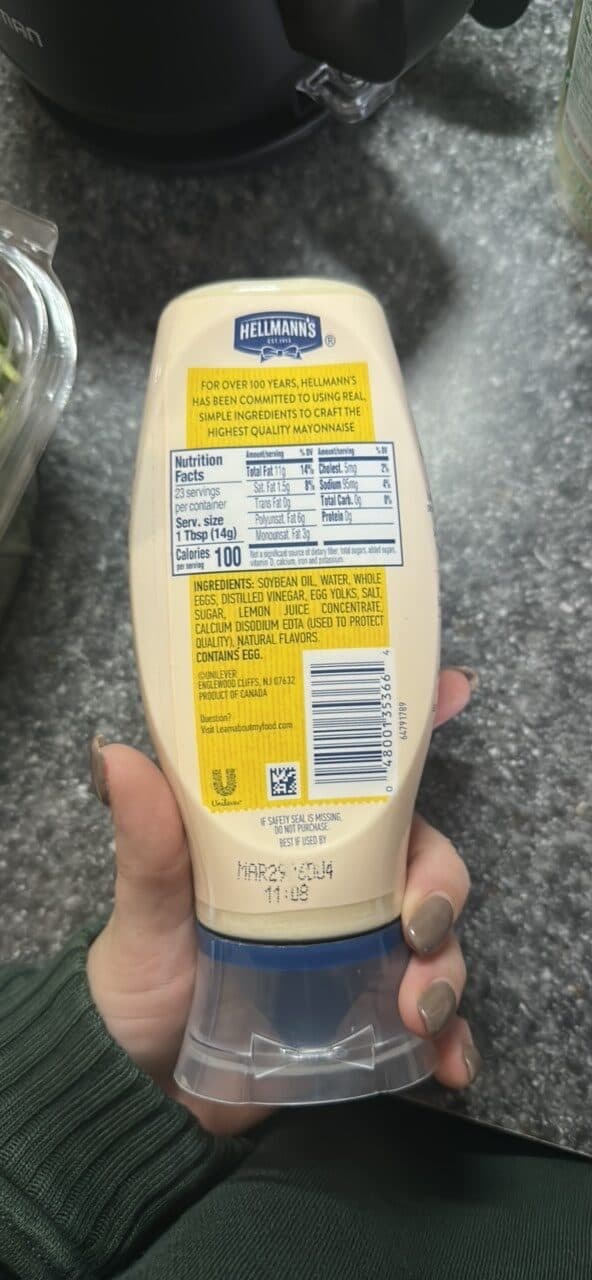 Hellmann's Real Mayonnaise packshot