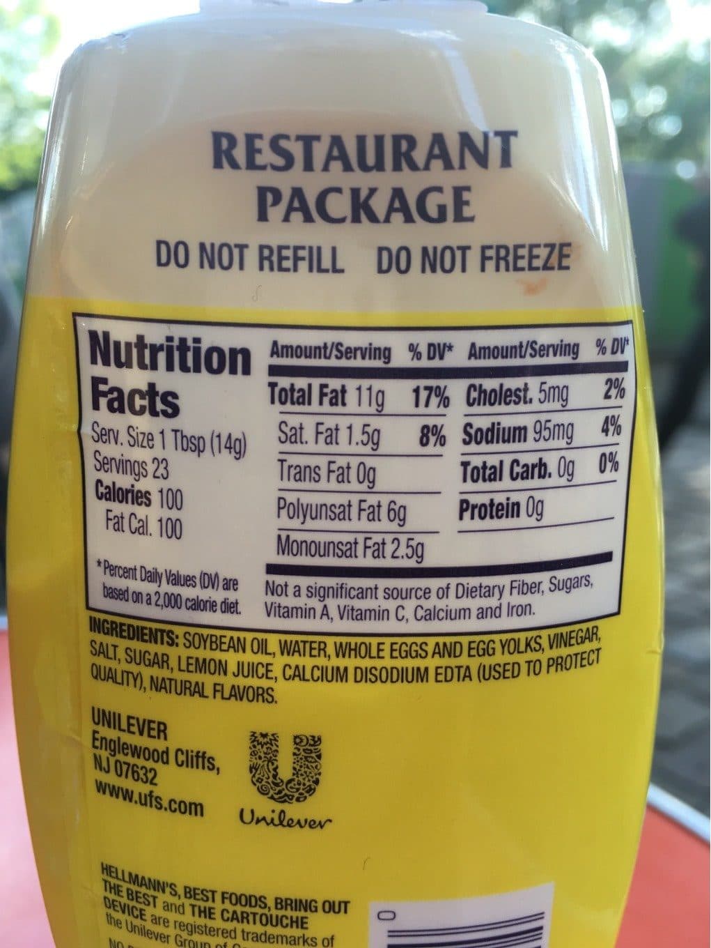 Hellmann s Real mayonnaise packshot