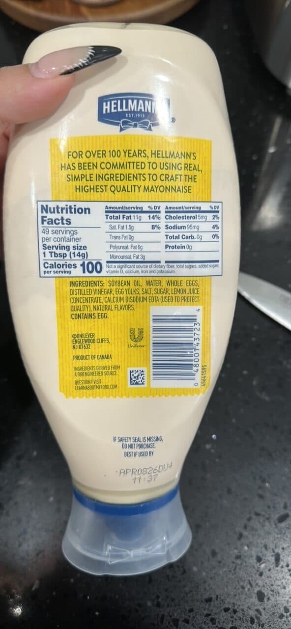 Hellmann's Real Mayonnaise packshot