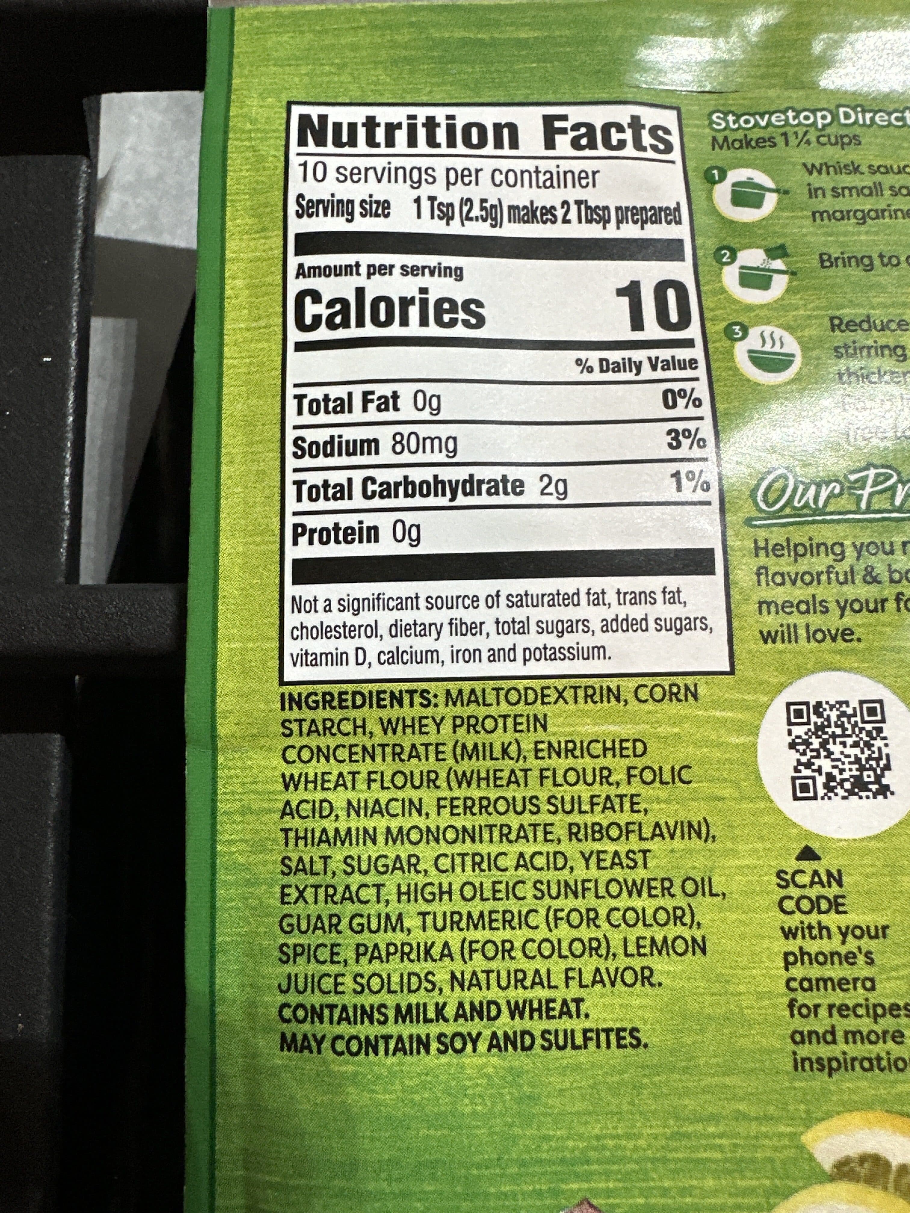 Knorr Hollandaise sauce packshot