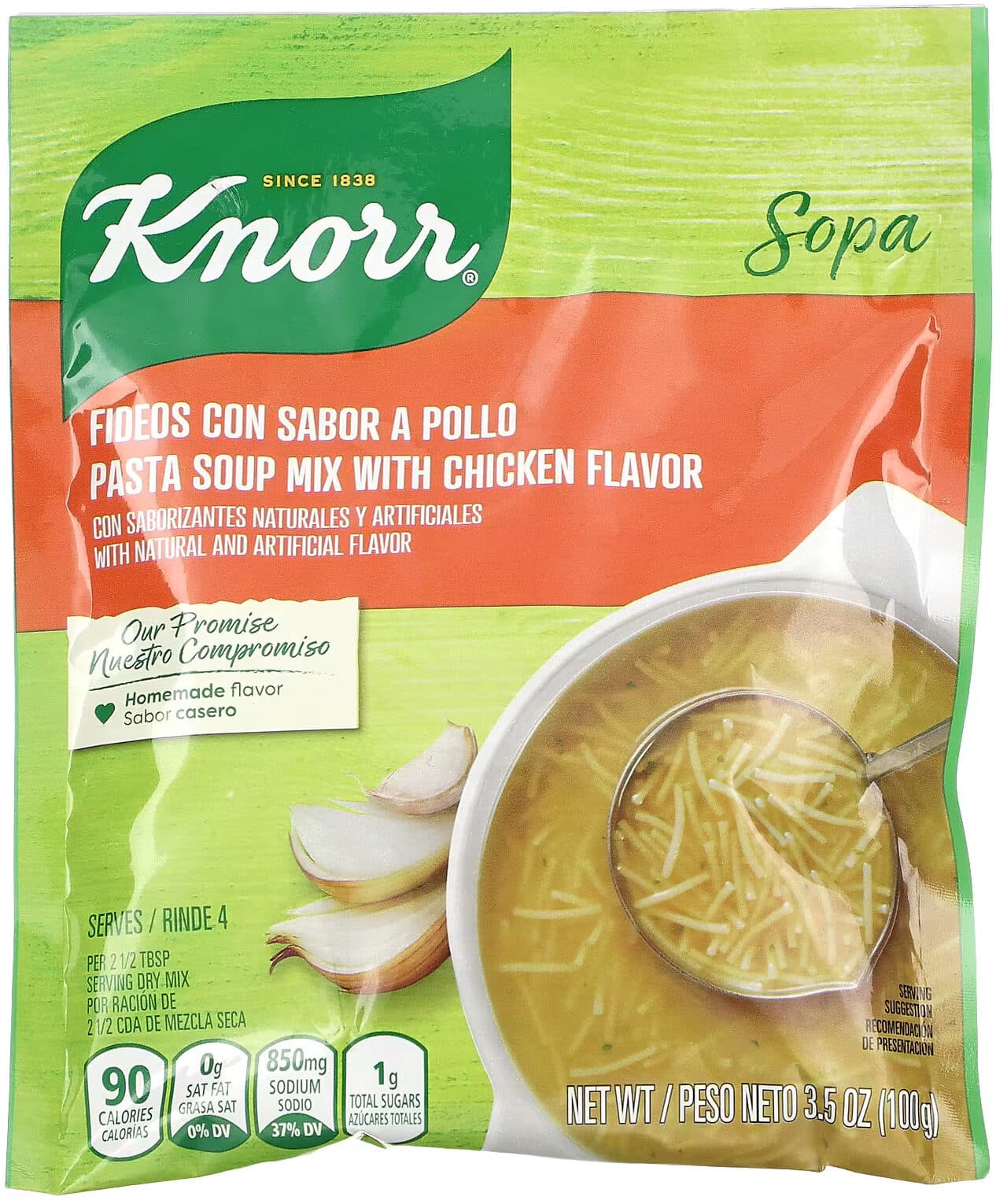Knorr Pasta Soup Mix With Chicken Flavor packshot