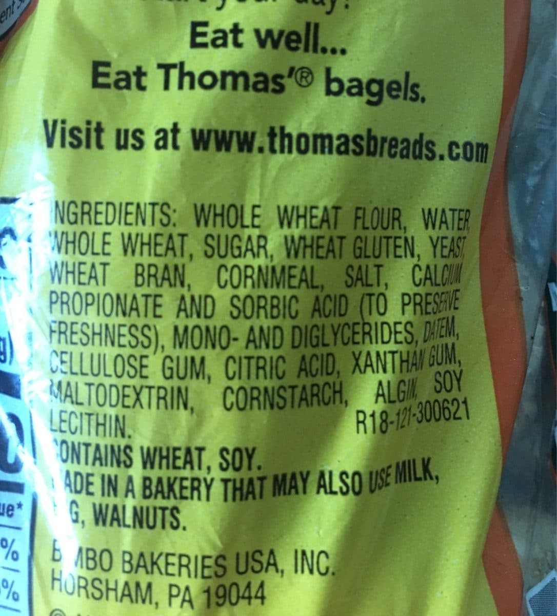 THOMAS' Bagels packshot