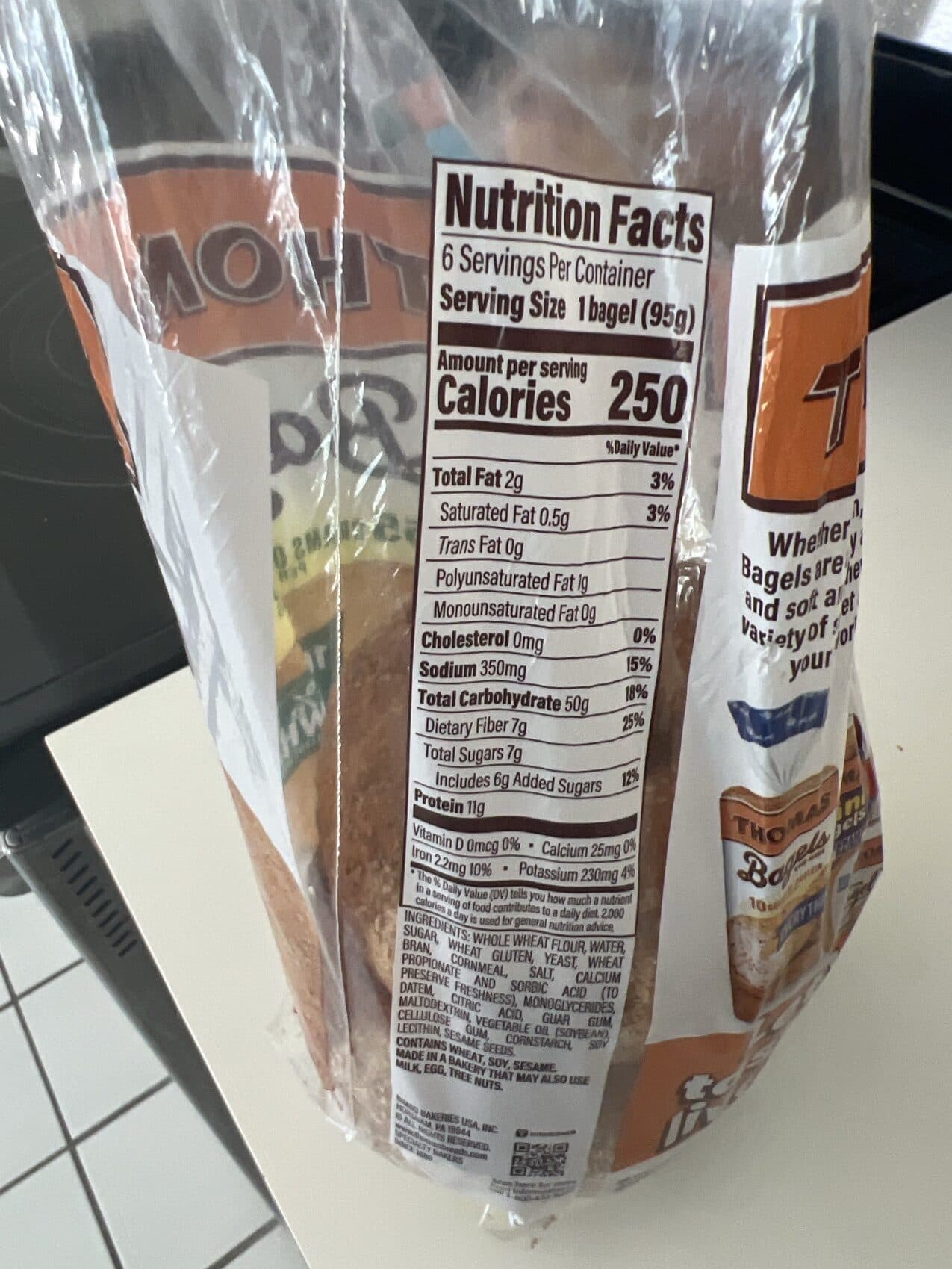 THOMAS' Bagels packshot
