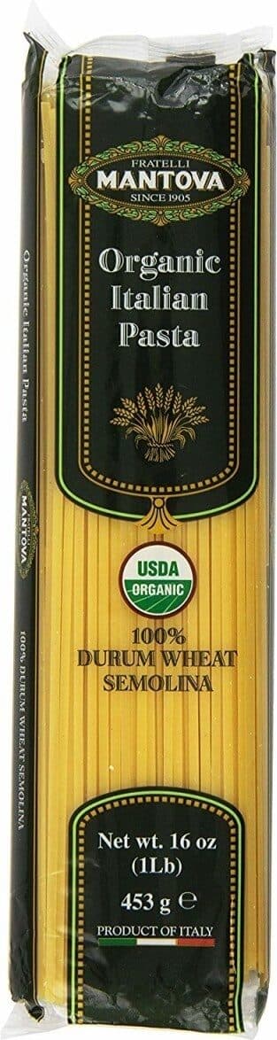 Fratelli beretta Italian organic linguini pasta durum semolina packshot