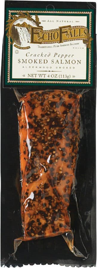 Echo Falls Smoked Salmon, Cracked Pepper packshot