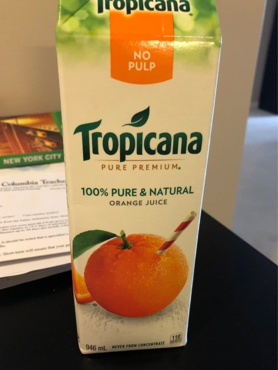 Tropicana Jus D'orange Pur packshot