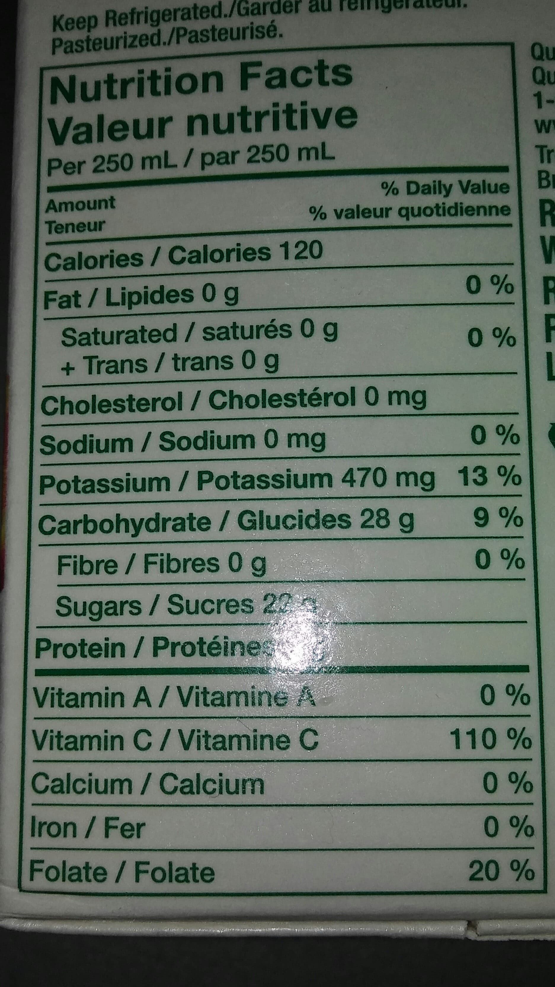 tropicana Jus (orange, Pamplemousse) packshot