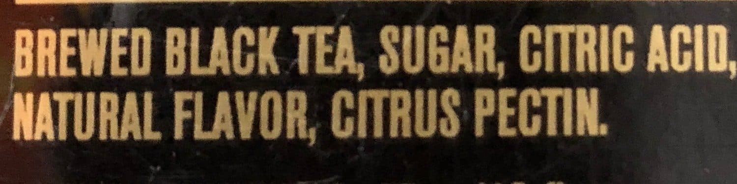 Pure Leaf Sweetened lemon iced tea packshot