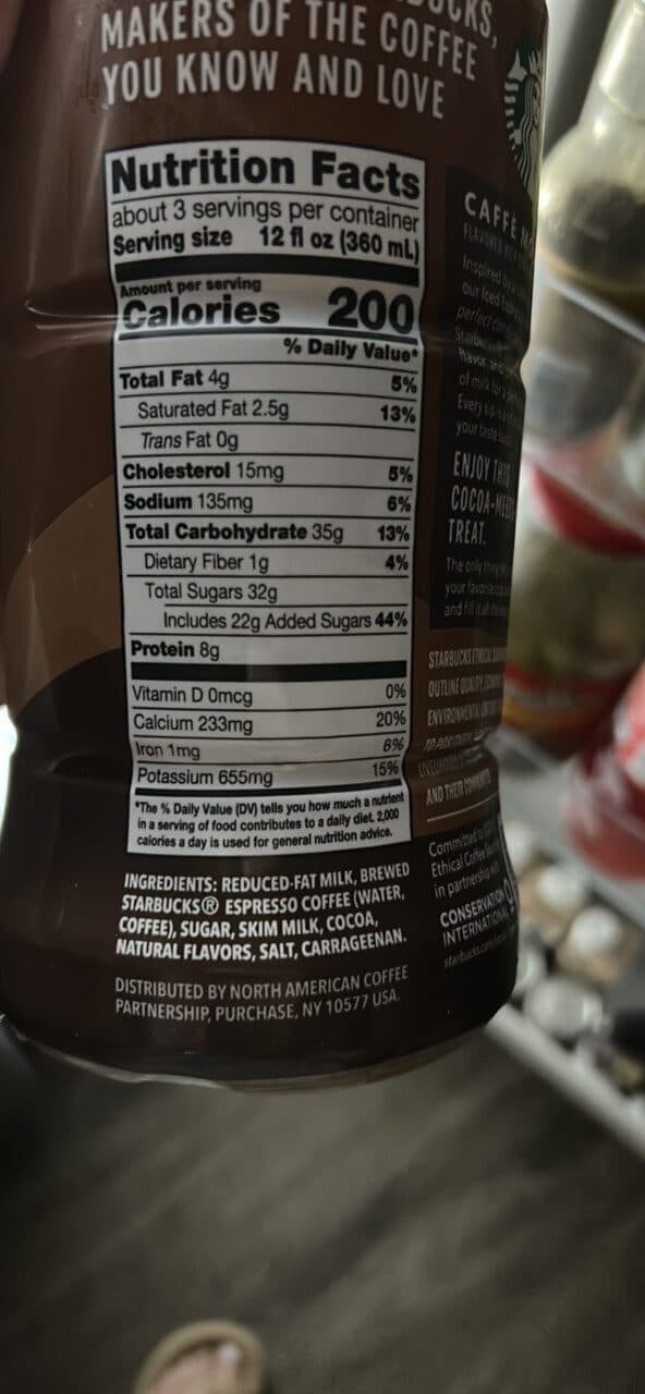 Starbucks Caffè Mocha packshot