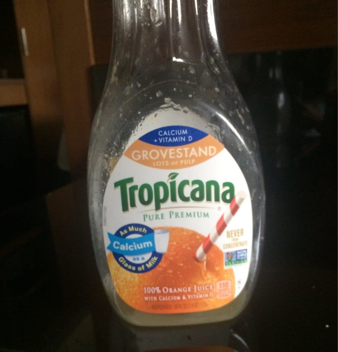 Tropicana Pure premium juice, orange packshot