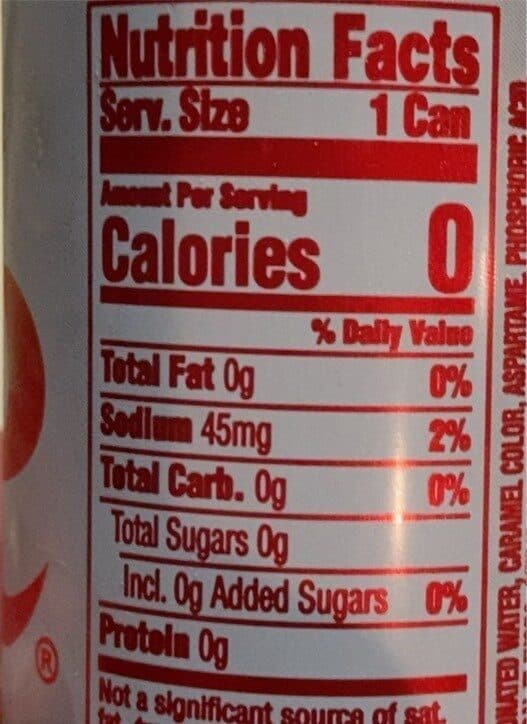 Coke coke diet packshot