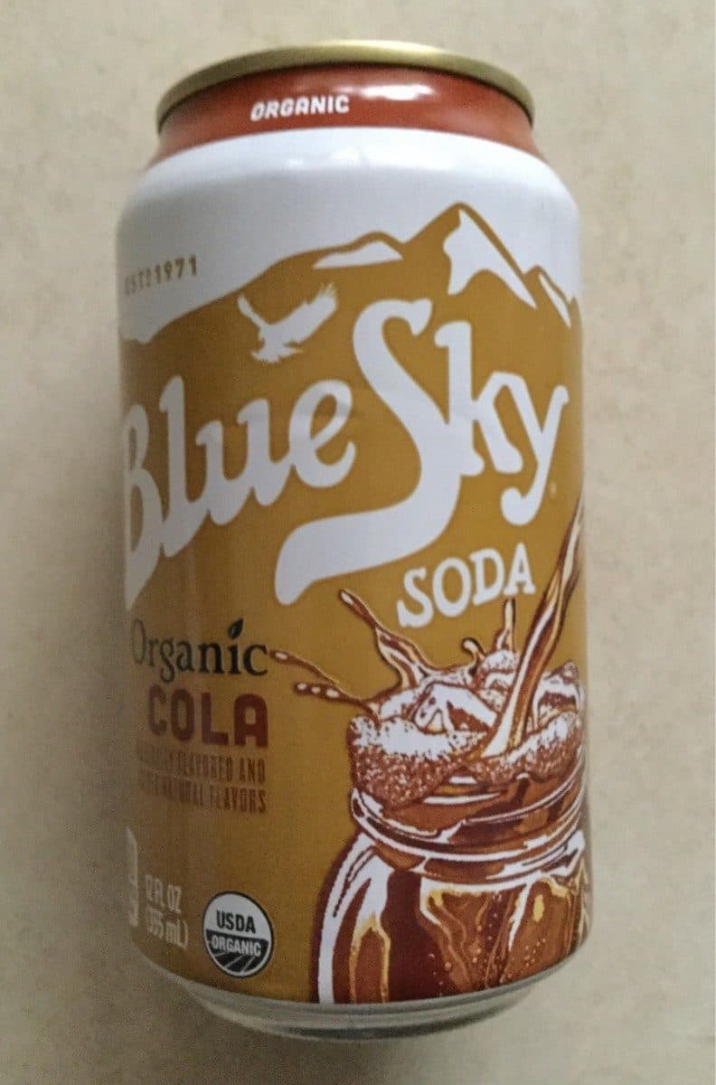 Open Food Facts Blue Sky soda packshot