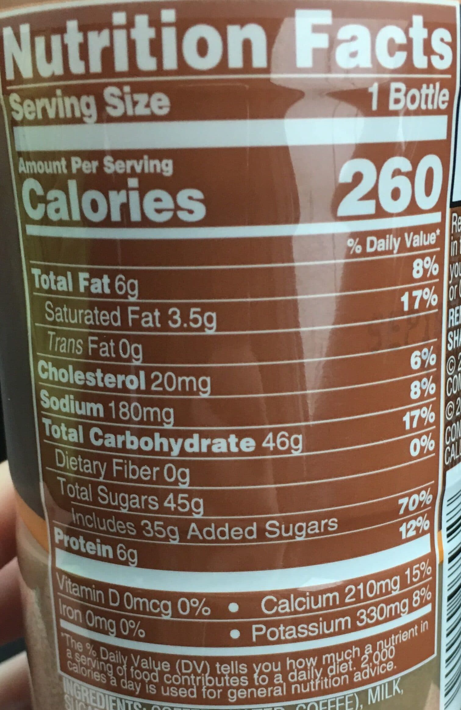 McDonald's McCafe Frappe Caramel Coffee Bottle, 13.7 fl oz packshot