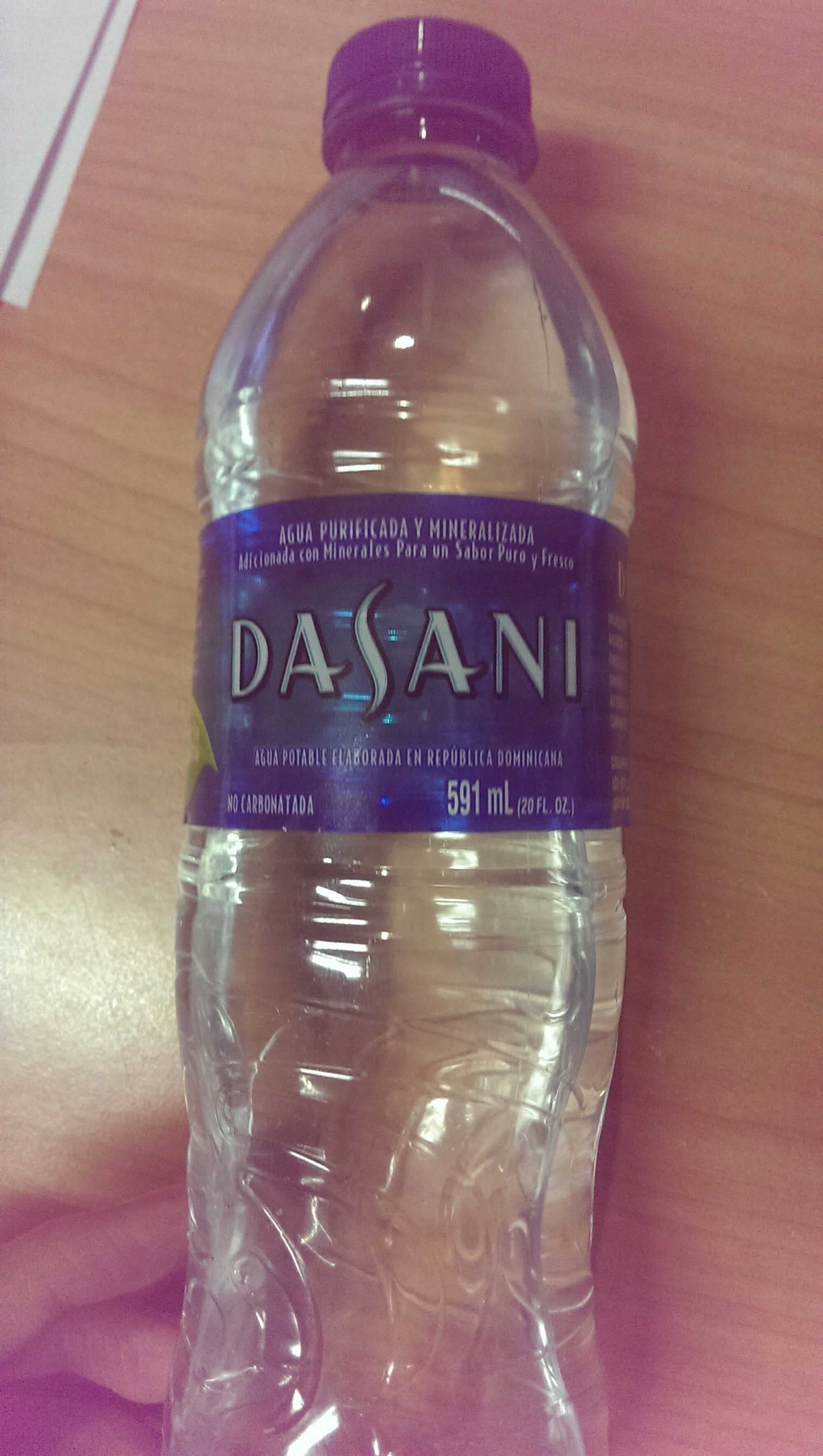Dasani Agua dasani packshot