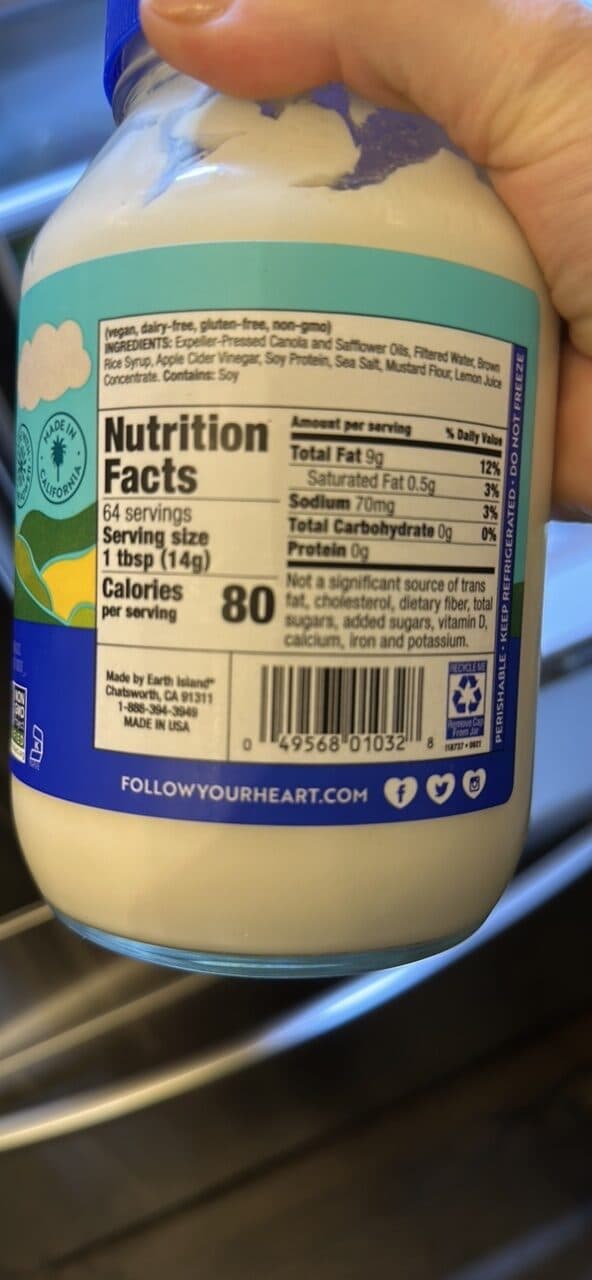 Follow Your Heart Original Vegenaise packshot