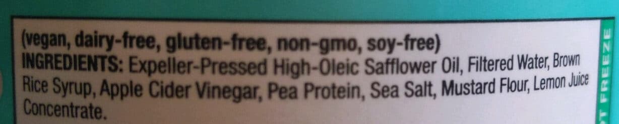 earth-island Soy-Free Vegenaise packshot