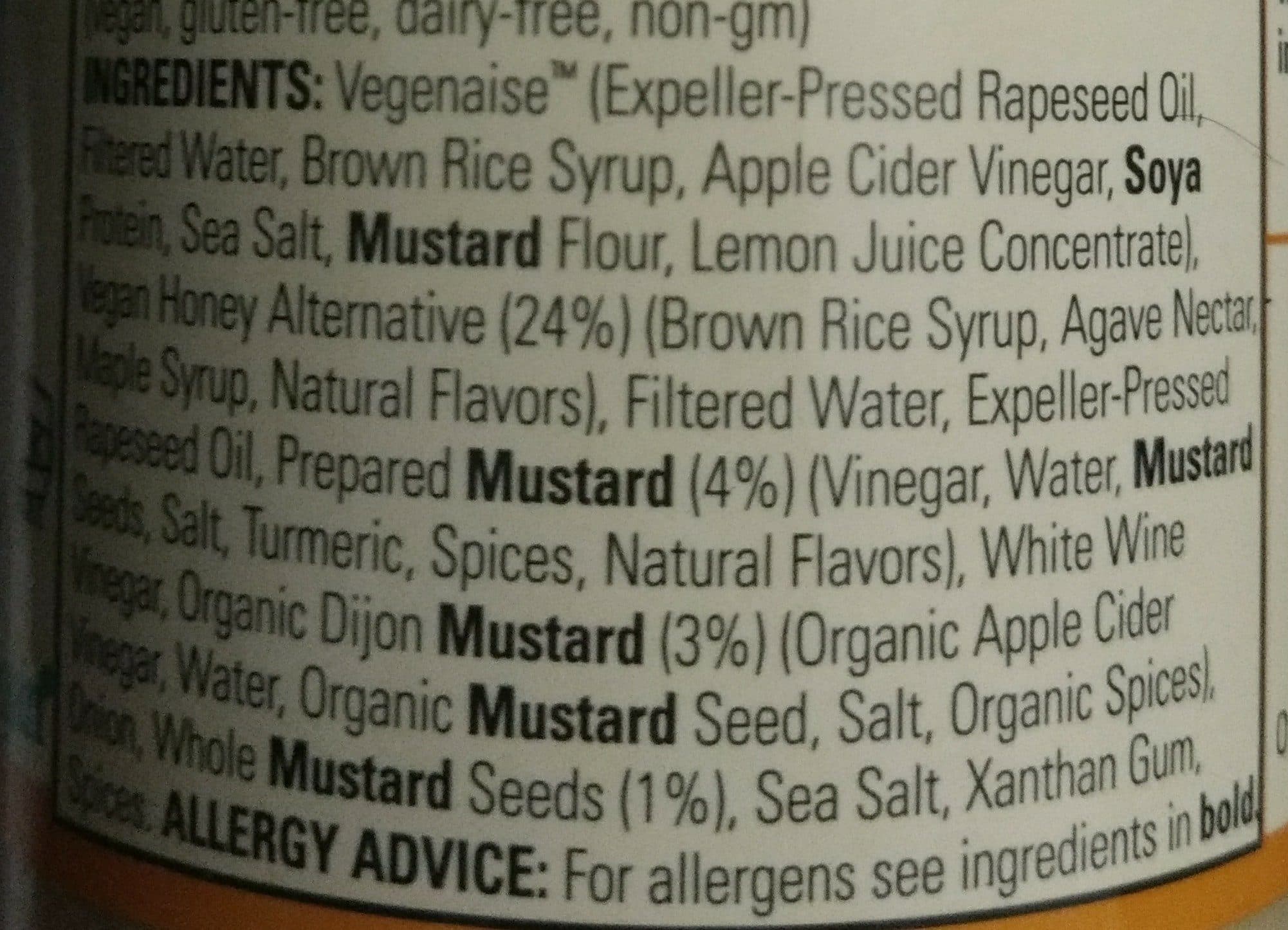 Follow Your Heart Vegan Honey Mustard Dressing packshot