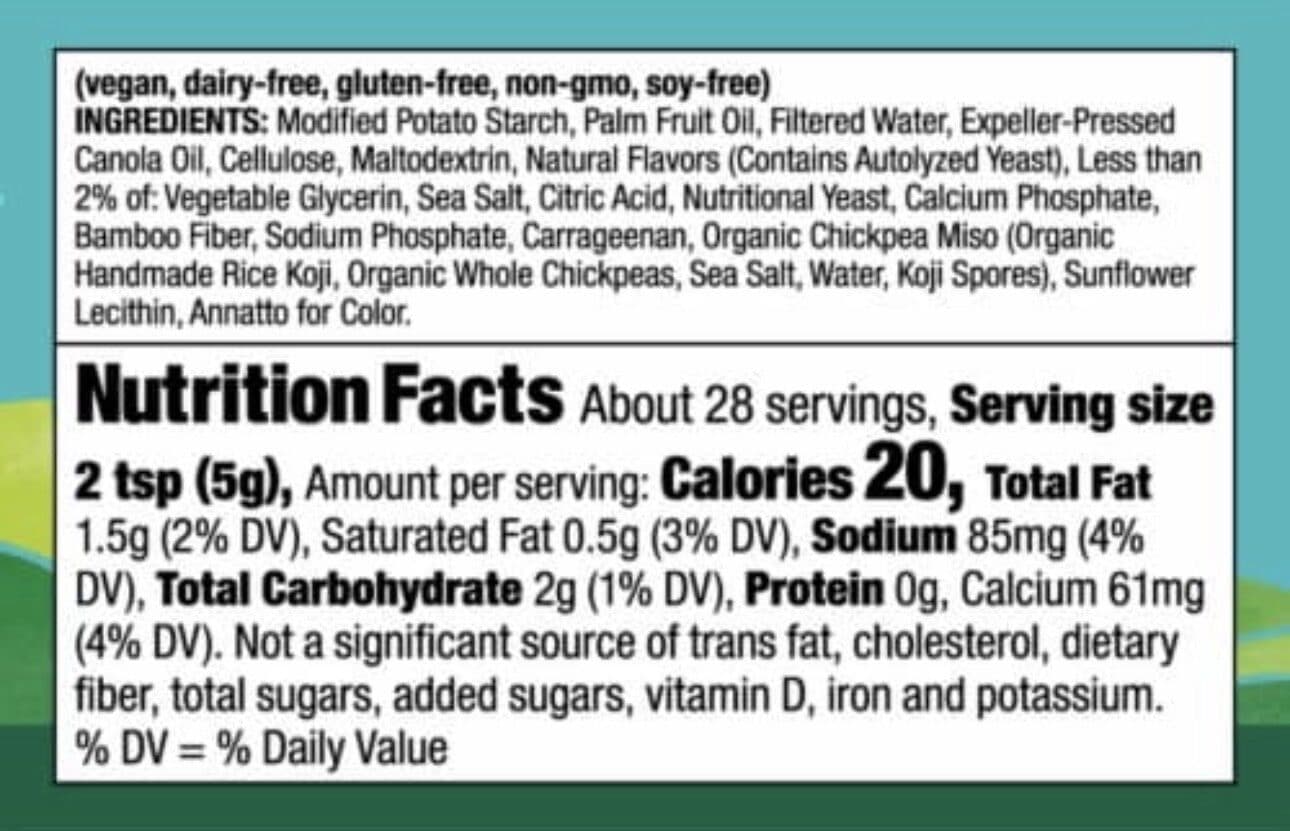 Follow Your Heart Parmesan Style Dairy-Free Cheese packshot