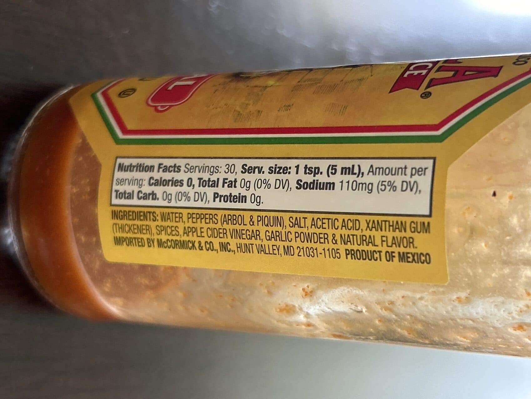 Cholula Cholula Salsa Picante packshot