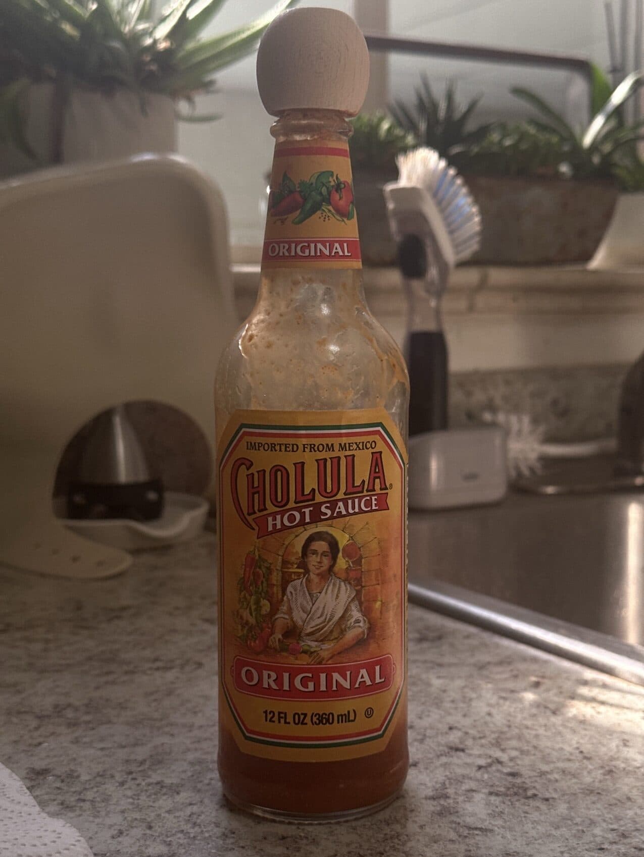 Cholula Hot Sauce packshot