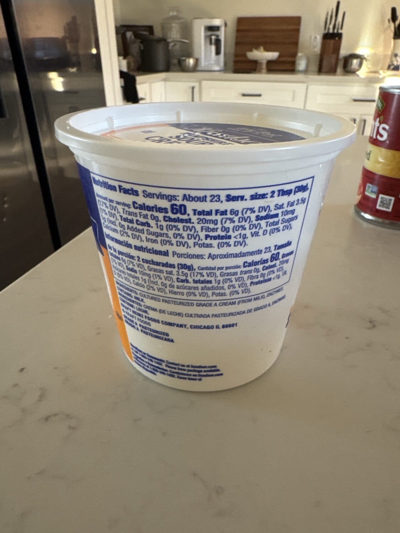Knudsen Hampshire Sour Cream packshot