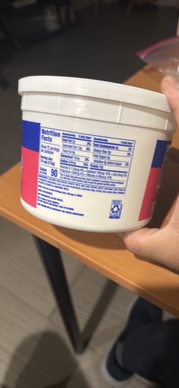 Knudsen LOW FAT COTTAGE CHEESE packshot