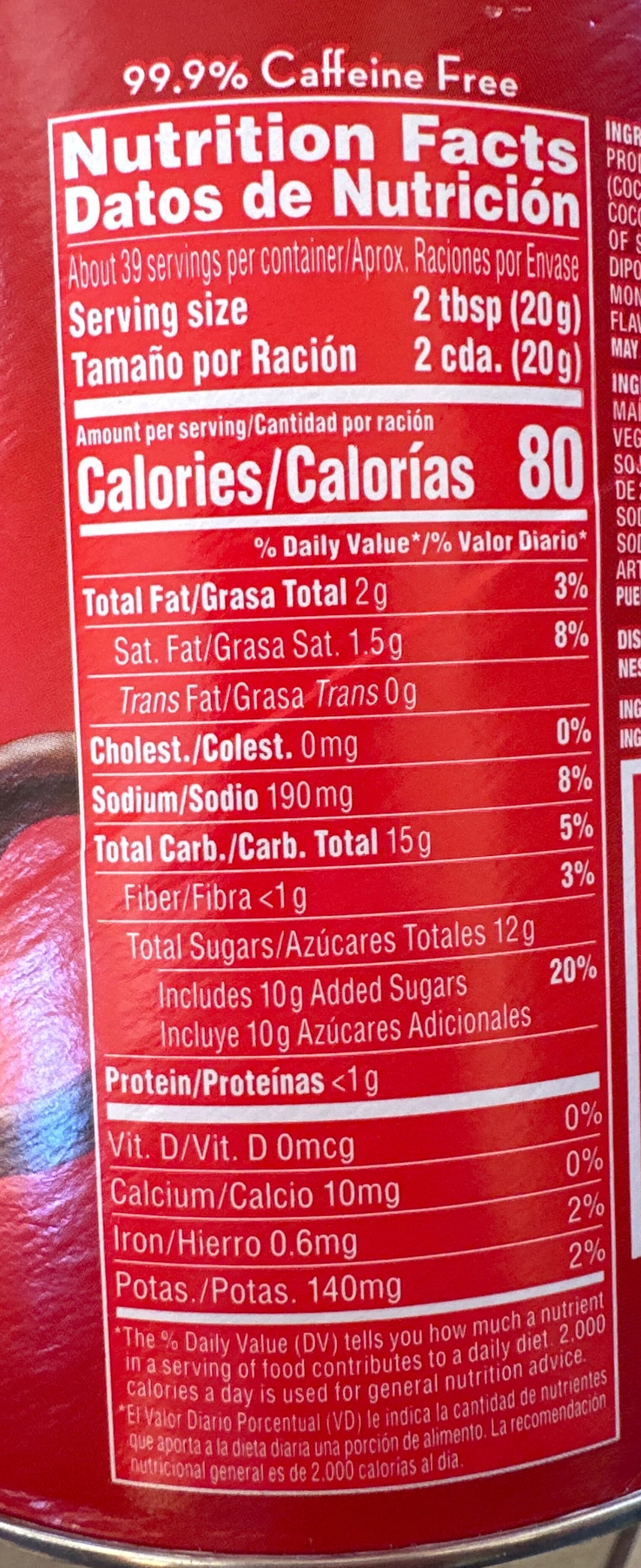 Nestle Classic rich milk chocolate hot cocoa mix, classic rich milk chocolate packshot