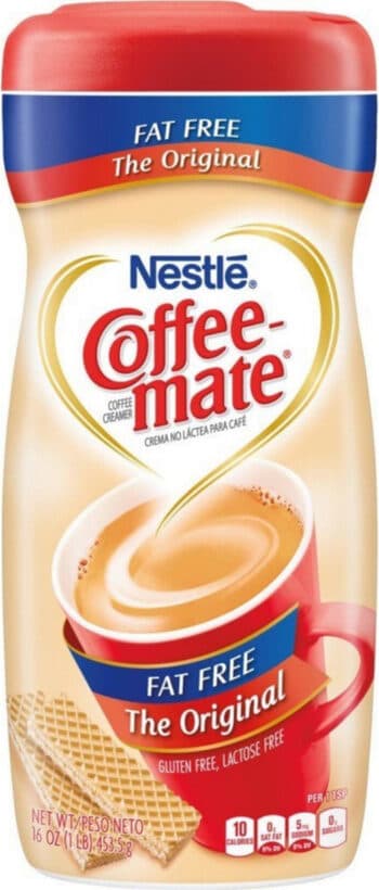 Nestlé Fat Free Coffee Mate packshot