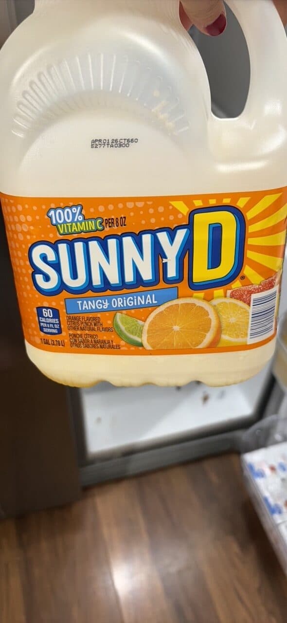 Sunny D Sunny D Tangy Original packshot