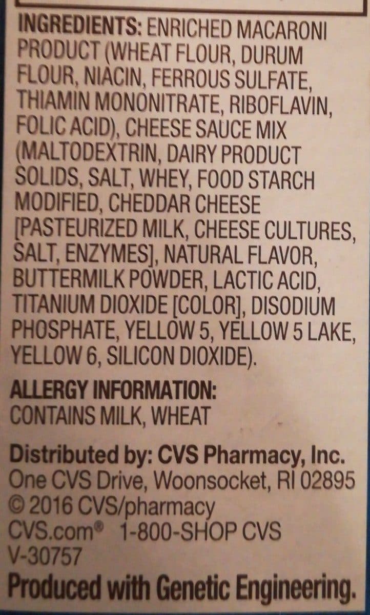 Open Food Facts Gold Emblem Abound Original Macaroni and Cheese packshot