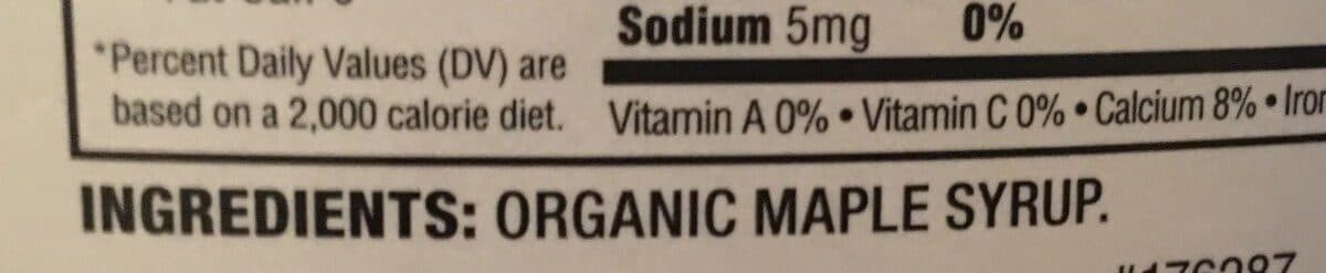Gold Emblem Abound Organic Maple Syrup packshot