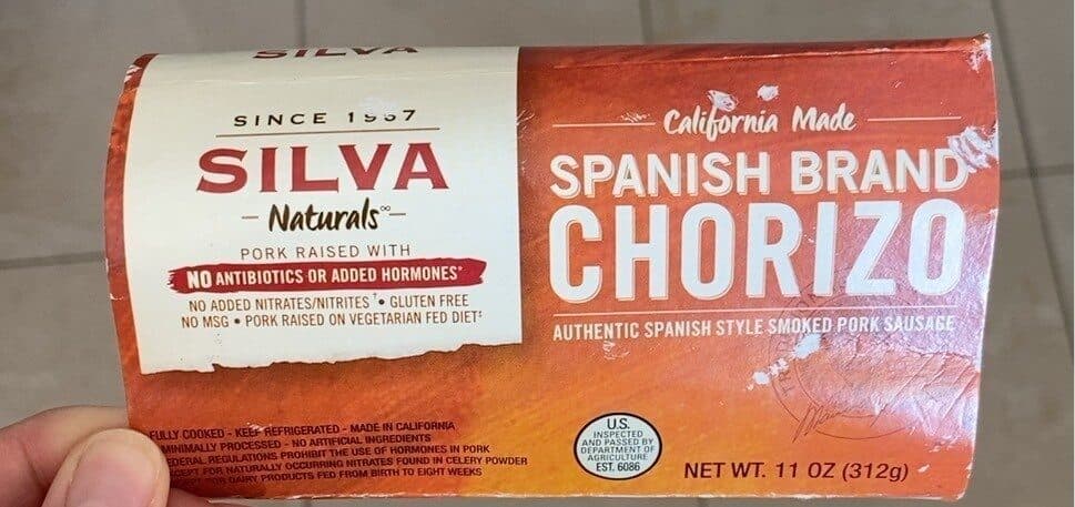 Silva Sausage Co. Inc. Chorizo packshot