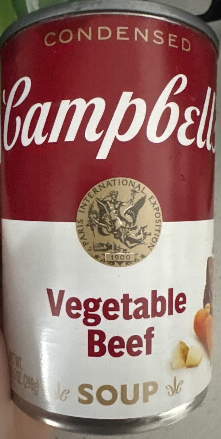 Campbell's Vegetable Beef Soup packshot