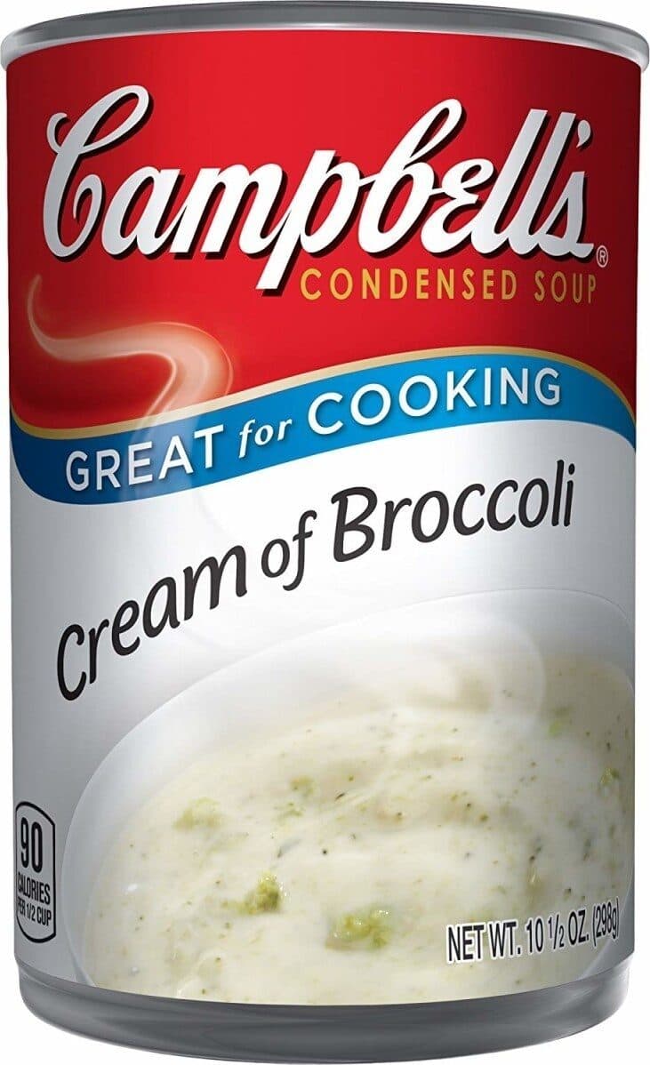 Campbell's Campbellscondensed cream of broccoli soup packshot