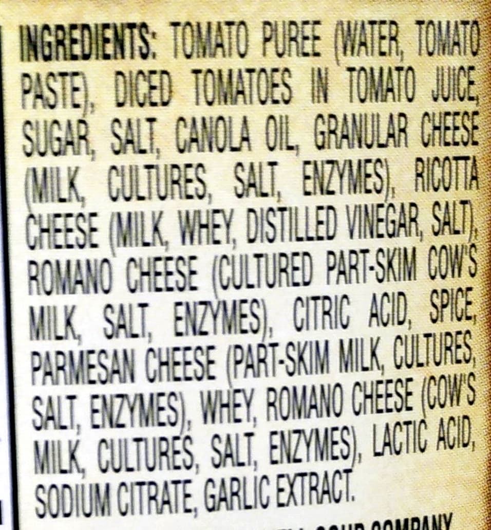 Prego Three Cheese Italian Sauce packshot