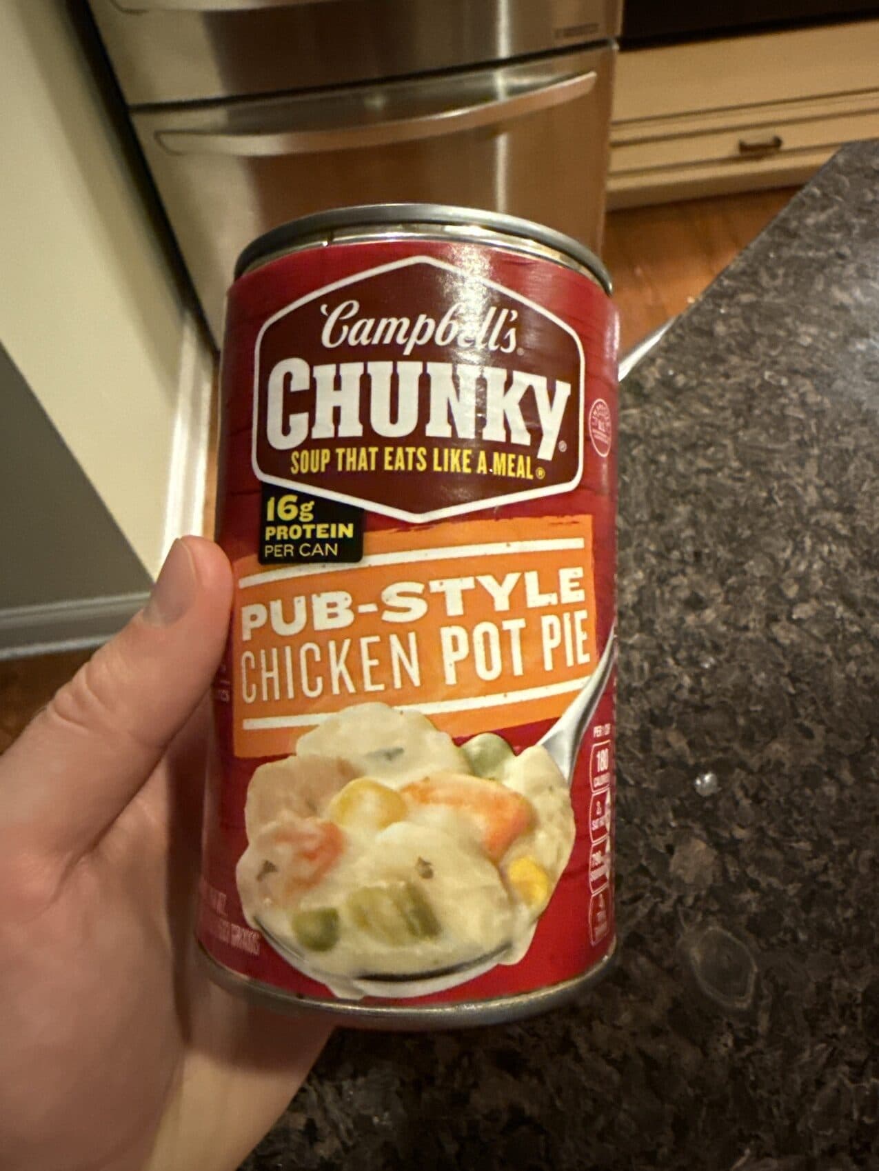 Campbell's Chunky PUB-STYLE CHICKEN POT PIE packshot
