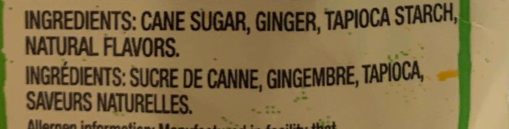 Chimes Ginger chews mango packshot