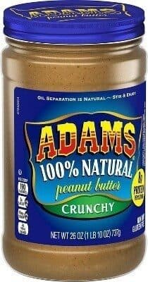 No Manufracturer Natural Peanut Butter Crunchy packshot